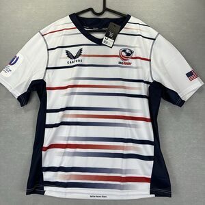 NWT USA Rugby Jersey Men’s XXL 2023 Rugby World Cup Home Jersey Top - New
